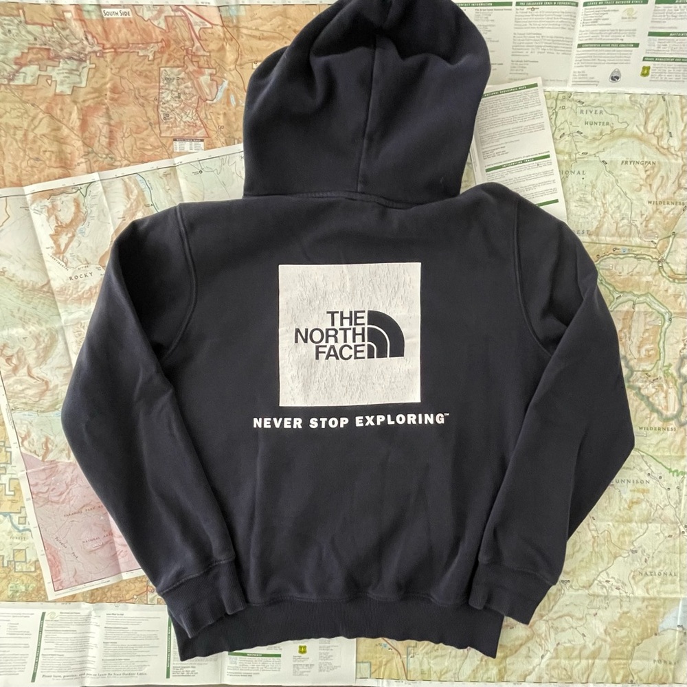 Men’s TNF Navy Block Logo Hoodie